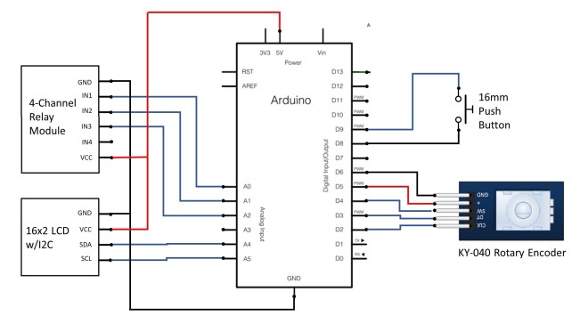 Timing Light Schematic